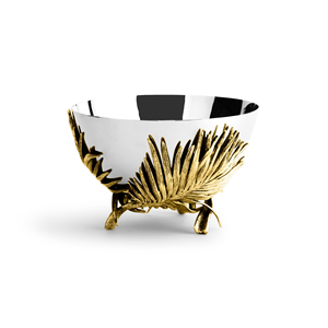 Bol à fruits en aluminium, centre de table moderne, luxe décoratif, or, écologique, durable, 2026 Saleem International - Product Image 4