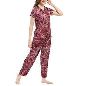 Pyjama pour femmes en tissu doux de qualité supérieure, vêtements de maison intelligents, style confortable pour dormir, pyjama pour femmes - Product Image 6