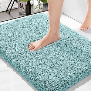 Tapis de bain personnalisé super absorbant et antidérapant, à poils longs, carré, pour la décoration de la maison, chambre et porte. - Product Image 1