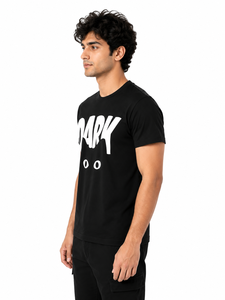 ลิฟสเตอร์ พรีเมียม เรกูลาร์ ฟิตเสื้อยืดผ้าฝ้ายดิจิตอลสีดำผู้ชายคอกลมแขนสั้นลำลองสตรีทแวร์ฤดูร้อนซักด้วยเครื่องซักผ้าได้ - Product Image 3