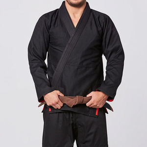 Kimono de Jiu-Jitsu BJJ personnalisé en coton tissé perlé de qualité supérieure, durable, léger et respirant, 340g, avec logo personnalisé pour arts martiaux - Product Image 2