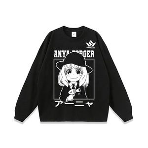 เสื้อยืดผู้ชายสีดำลายการ์ตูนอนิเมะ แขนสั้น คอกลม ผ้าฝ้ายเจอร์ซีย์ 100% ทรงปกติ สวมใส่สบาย พิมพ์ลาย - Product Image 3