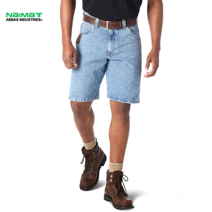 Pantalones Cortos de Mezclilla para Hombre, Estilo Cargo, Desgastados, Ajustados, para Verano - Product Image 2