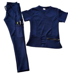 Eco Friendly Twill Fabric Medical <b>Scrub</b> <b>Uniform</b> Set with Custom Color for Doctors Nurses and Healthcare Teams - Product Image 5