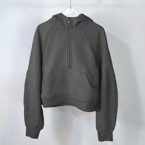 Sweat-shirt pour femme, doublé en polaire, avec capuche à cordon réglable, manches longues, poche kangourou, coupe décontractée confortable - Product Image 3