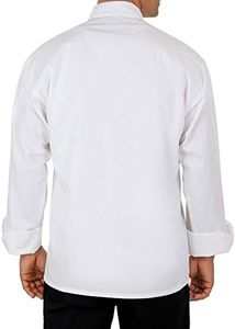 Chaqueta de Chef Profesional Blanca de Manga Larga, Uniforme de Cocina con Puños, para Restaurante y Hotel, Precio al por Mayor Disponible, Accesorios - Product Image 2