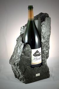 Accessoire de bar en marbre, élégant support pour refroidisseur à vin, marbre pour le vin, porte-bouteille en marbre - Product Image 3