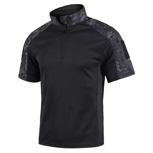 เสื้อยืดแขนยาวแบบทหาร คอซิป ผ้าโพลีเอสเตอร์ระบายอากาศได้ดี - Product Image 6