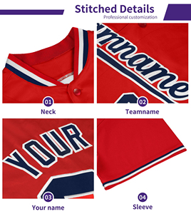 Maillot de baseball personnalisé noir et vert rayé unisexe à manches courtes, anti-humidité, pour équipe, avec fermeture boutonnée - Product Image 5