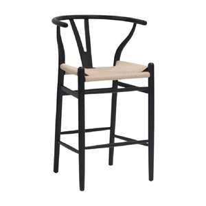 Taburete de Bar Comercial con Estructura de Madera de Teca Sólida para Interiores y Exteriores, Ideal para Proyectos de Cafés, Bistrós y Restaurantes - Product Image 4