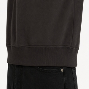Sweat-shirt pour homme, col rond, noir, premium, lourd, décontracté, pull-over, style oversize, vêtements décontractés pour homme, style de vie pour homme - Product Image 6