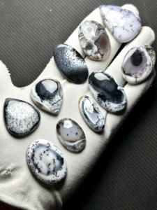 Natural Dendrite Agate Cabochon Wholesale Bulk Lot – Genuine Dendritic Agate Loose Gemstone for Jewelry Making, Rings, Pendants, - Product Image 5