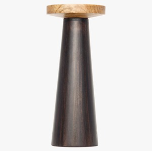 Ensemble de 3 porte-bougies en bois coniques écologiques de nouvelle conception pour la maison, l'hôtel et la décoration de Pâques - Product Image 3