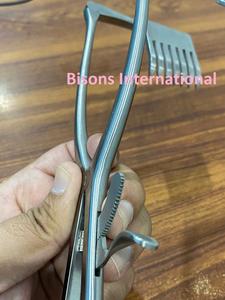 Retractor Mayo-Adams Manual de Acero Inoxidable BISONS, Instrumento Quirúrgico Ortopédico y de Cirugía General de Alta Calidad - Product Image 3