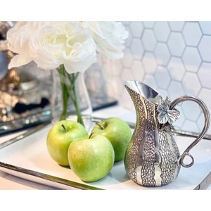 Jarra de Diseño Elegante con Detalles de Hojas, Ideal para Servir Agua, Reuniones Familiares, Fiestas y Regalos - Product Image 4