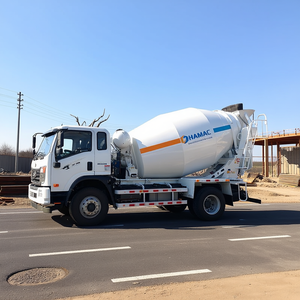 Camion malaxeur à béton Hamac 10m3 diesel, mobile, auto-chargeur, pour la construction - Product Image 3