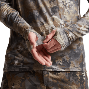 Performance Camouflage Hunting Baselayer Long Sleeve Moisture Wicking <b>Thermal</b> <b>Top</b> Men Tactical Hiking Outdoor Breathable Shirt - Product Image 5