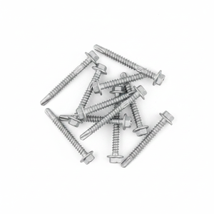 Wholesale Price PDC Model 5 Washer Head Self-Drilling Deep Coarse Thread Class 8 Metric/Inch <b>Galvanized</b> Carbon Steel <b>Screws</b> 12mm - Product Image 1