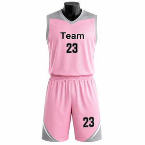 Venta al por Mayor de Fábrica, Jersey de Baloncesto Reversible de Secado Rápido Personalizado, Uniforme de Baloncesto Económico para Jóvenes y Niños, Diseño de Logotipo Personalizado - Product Image 1