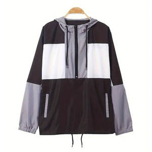 Compre una Nueva Chaqueta Cortavientos de Tela Premium, Ligera, para Correr y Entrenar al Aire Libre, Fabricante OEM ODM - Product Image 1