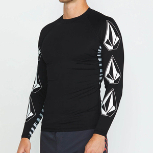 เสื้อรัดกล้ามเนื้อ BJJ พิมพ์ลายโลโก้ตามสั่ง แห้งเร็ว สำหรับผู้ชาย พร้อมกางเกง MMA Grappling Shorts - Product Image 3