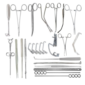 ชุดเครื่องมือผ่าตัดต่อมทอนซิลคุณภาพสูงแบบใช้มือประกอบ 27 ชิ้น ผลิตจากเหล็กกล้าไร้สนิมคุณภาพเยี่ยม สำหรับการผ่าตัดทางหู คอ จมูก - Product Image 1