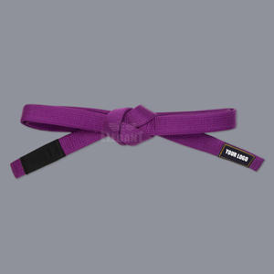 Ceinture de BJJ d'arts martiaux de haute qualité, couleur personnalisée, noyau en coton, fournisseur en gros, fabriqué au Pakistan - Product Image 2