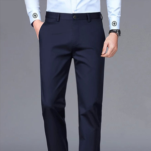 New Slim Fit <b>Mens</b> Pants Solid Color Trousers Golf Pants <b>Mens</b> <b>Stretch</b> Custom Quick Dry Golf Trousers for <b>Men</b> - Product Image 3