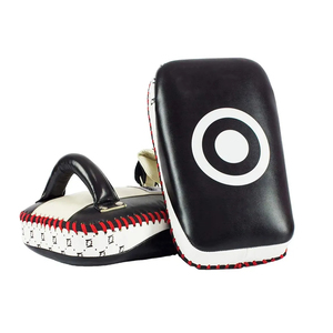 Wholesale Heavy-Duty Leather Kick <b>Shields</b> for Muay Thai MMA & Boxing Thick Foam Kick Pads for Martial Arts Training - Product Image 4