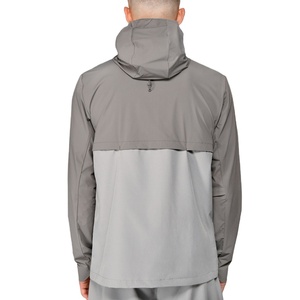 Veste coupe-vent imperméable de randonnée pour homme, personnalisable, de qualité supérieure, best-seller, vente en gros, fermeture éclair, pour l'extérieur - Product Image 3