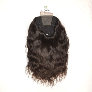 Peluca de Cabello Humano Remy Indio 100% Virgen, Suave, con Cierre de Encaje Completo 4x4, Sin Enredos, Se Puede Teñir, Decolorar, Peinar con Calor, Doble Trama a Máquina - Product Image 4