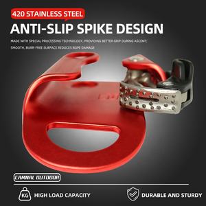 Ascenseur de corde léger sans poignée, dispositif antidérapant pour l'escalade et la sécurité des travaux en hauteur et le matériel de sauvetage - Product Image 5