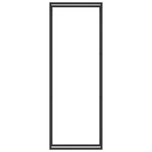 Support à bois de chauffage en acier noir mat 31,5x11,0x87,4 po pour ensembles et accessoires de cheminée - Product Image 3