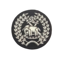 Écusson brodé 3D personnalisé motif étoile avec fil doré, à coudre sur tissu, style simple pour sacs et vêtements