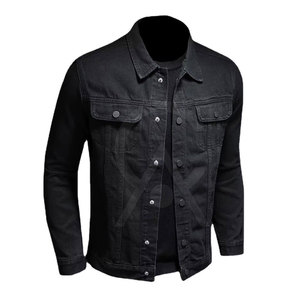 Oversized Men's Jeans <b>Jacket</b> Front Logo Breathable Eco-Friendly 100% Cotton Casual <b>Lightweight</b> Outdoor Streetwear Winter <b>Jacket</b> - Product Image 5