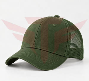 Casquette Trucker en Maille Tactus Industries, 6 Panneaux, Réglable, Unisexe, Décontractée, Printemps-Été, Couleur Unie, Respirante, Toile Imperméable - Product Image 3