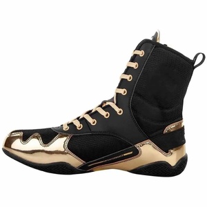 Zapatos de Boxeo MMA de Primera Calidad al Por Mayor, Color Personalizado, Hechos de Cuero, Totalmente Sublimados, Modelo AI-BSS-10 - Product Image 2