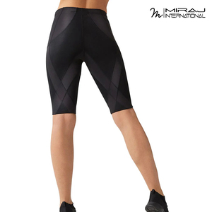 Shorts de sport respirants noirs pour femmes, style le plus récent, pour entraînement, cyclisme et course à pied, shorts de compression pour femmes - Product Image 3