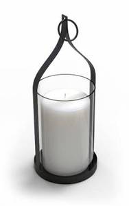 Porte-bougie noir moderne de luxe avec revêtement en poudre, élégant et de qualité supérieure - Product Image 3
