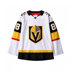 Camiseta de Hockey sobre Hielo Blanca Personalizada para Hombre, Transpirable, con Nombre y Número Personalizados, Uniforme de Equipo, Venta al Por Mayor OEM - Product Image 5