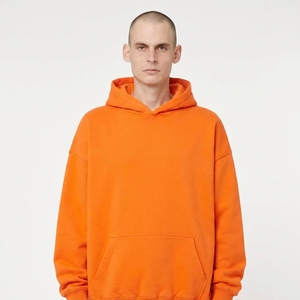 Vente en gros TOPWL443526 Sweat à capuche vierge 100% coton pour homme, sweat-shirt tissé à capuche, teint uni, logo brodé personnalisé, polyester et coton - Product Image 4
