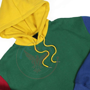 Nouveauté en promotion : Sweats à capuche décontractés d'hiver en mélange polyester/coton, color block, respirants, coupe-vent et écologiques - Product Image 3