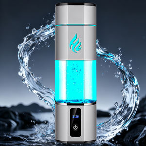 Bottiglia d'Acqua Portatile con Idrogeno 10000ppb, Capacità 300ML, Batteria a Lunga Durata, Certificata H2 Analytics, Durata di Servizio <span class=keywords><strong>3</strong></span> Anni - Product Image 1