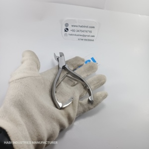 Cortauñas Profesional de Acero al Carbono con Cuchilla Curva de Apertura Ancha y Afilada - Opción de Logotipo Personalizado - Para Uñas Gruesas y Cuidado del Bebé - Product Image 6