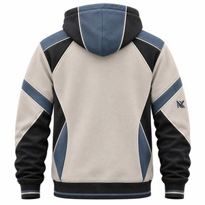 Sweat-shirt à capuche pour homme Nexttex Corporation, manches raglan, design coloré, respirant, décontracté, pour l'automne - Product Image 2