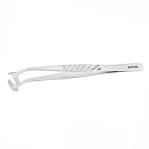Hot Selling Jewelry Manufacturing Equipment Diamond Gripper Tweezer 140mm Stainless Steel Handcrafted Jewelry Eyewear <b>Tools</b> - Product Image 1