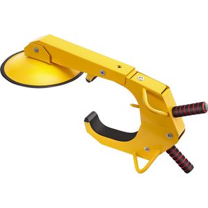 Paquete de 2 Candados Antirrobo de Alta Resistencia para Ruedas de Remolque, Caravanas, Automóviles y Camiones, Abrazadera de Seguridad para Volante - Product Image 3