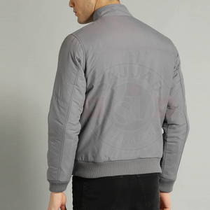 Bordado Personalizado Listo para Hombre |   Chaqueta Bomber de Algodón Premium |   Comodidad transpirable durante todo el día |   Relleno Aislante de Polialgodón - Product Image 2