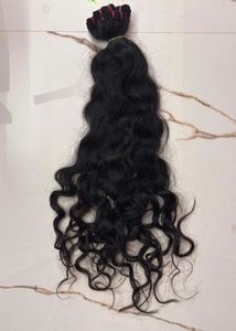 Extensiones de Cabello Remy de Doble Trama, Cabello Indio Virgen Rizado, Textura Suave, Brillo Natural, Lisas, con Clip, Más Vendidas - Product Image 5