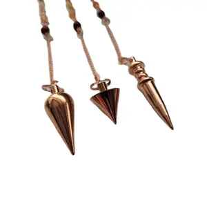 Wholesale Beautiful Copper Metal Pendulum : High Quality Dowsing Pendulums : Buy From alif crystal and agate